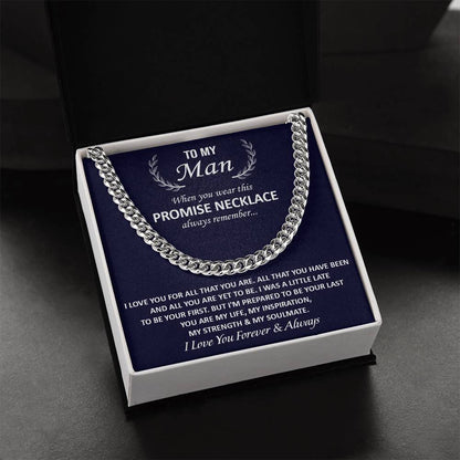 Gift For Your Man - My Strength - Cuban Link Cuban Link Chain