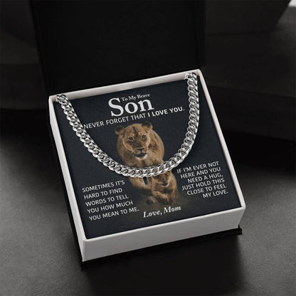 Son - To Feel My Love - Cuban Link Chain