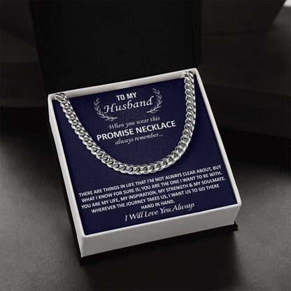 Gift For Husband - Be With You - Cuban Link Cuban Link Chain