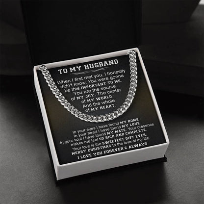 Gift For Husband - Honest - Cuban Link Cuban Link Chain