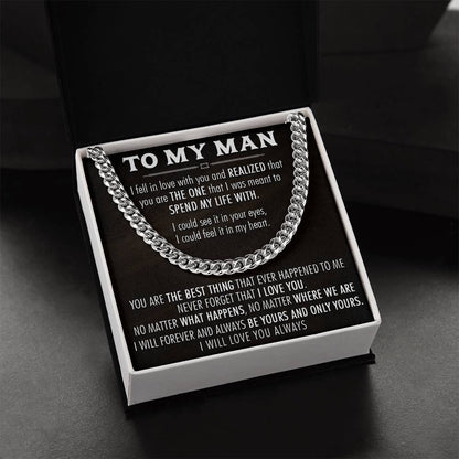 Gift For Your Man - Spend My Life - Cuban Link Cuban Link Chain