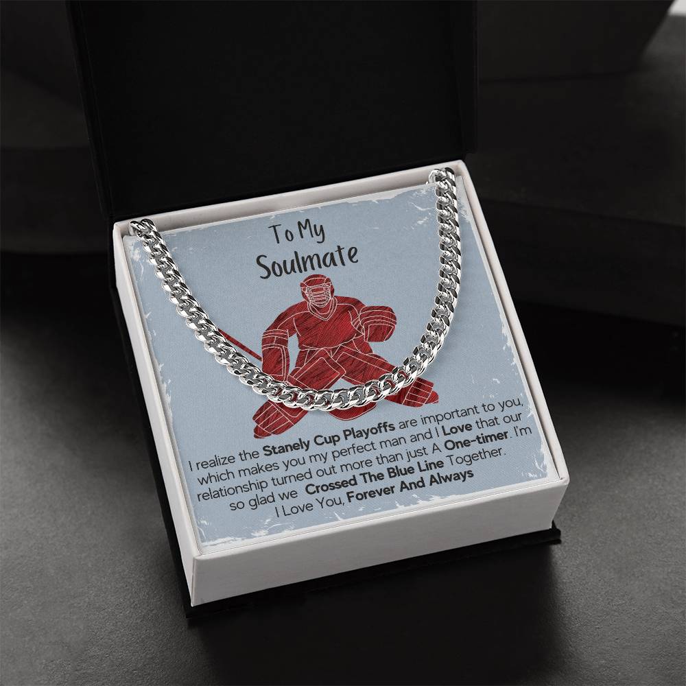 Make Your Soulmate Smile With This Stainless Steel Necklace Cuban Link Chain