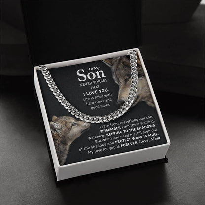 My Son - Keeping To The Shadows Cuban Link Chain
