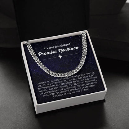 Boyfriend Cuban Chain Link Necklace On All The Stars -Grabs Your Now Cuban Link Chain