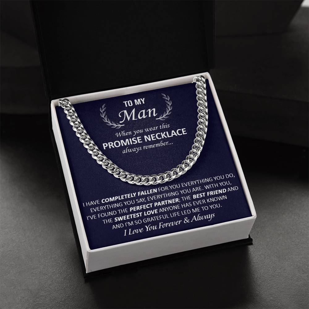 Gift For Your Man - Perfect Partner - Cuban Link Cuban Link Chain