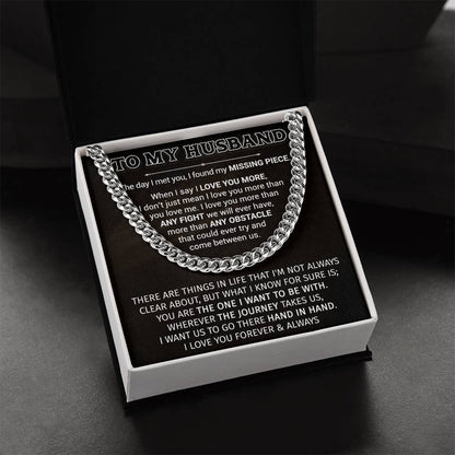 Gift For Husband - Obstacle - Cuban Link Cuban Link Chain