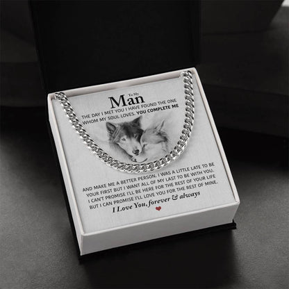 Perfect Gift For Man Cuban Link Chain