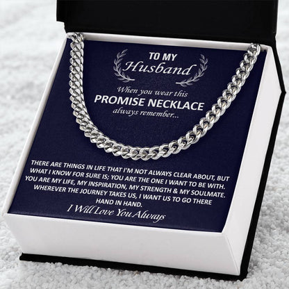 Gift For Husband - Be With You - Cuban Link Cuban Link Chain