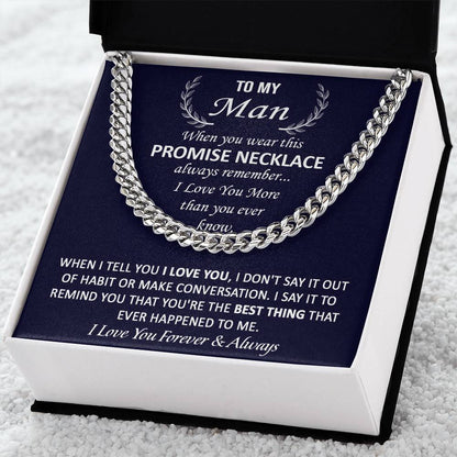 Gift For Your Man - Conversation - Cuban Link Cuban Link Chain