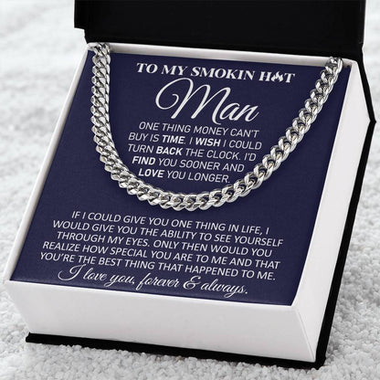 My Man - Find You Sooner  Cuban Link Chain