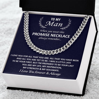 Gift For Your Man - My Strength - Cuban Link Cuban Link Chain