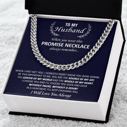 Gift For Husband - My Joy - Cuban Link Cuban Link Chain