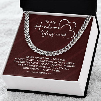 Stylish Gift For Boyfriend ? Cuban Link Chain Necklace