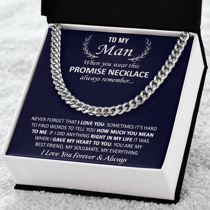Gift For Your Man - Best Friend - Cuban Link Cuban Link Chain
