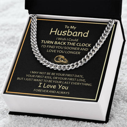 Turn Back The Clock Cuban Link Chain
