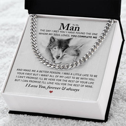 Perfect Gift For Man Cuban Link Chain