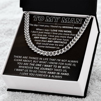 Gift For Your Man - Obstacle - Cuban Link Cuban Link Chain