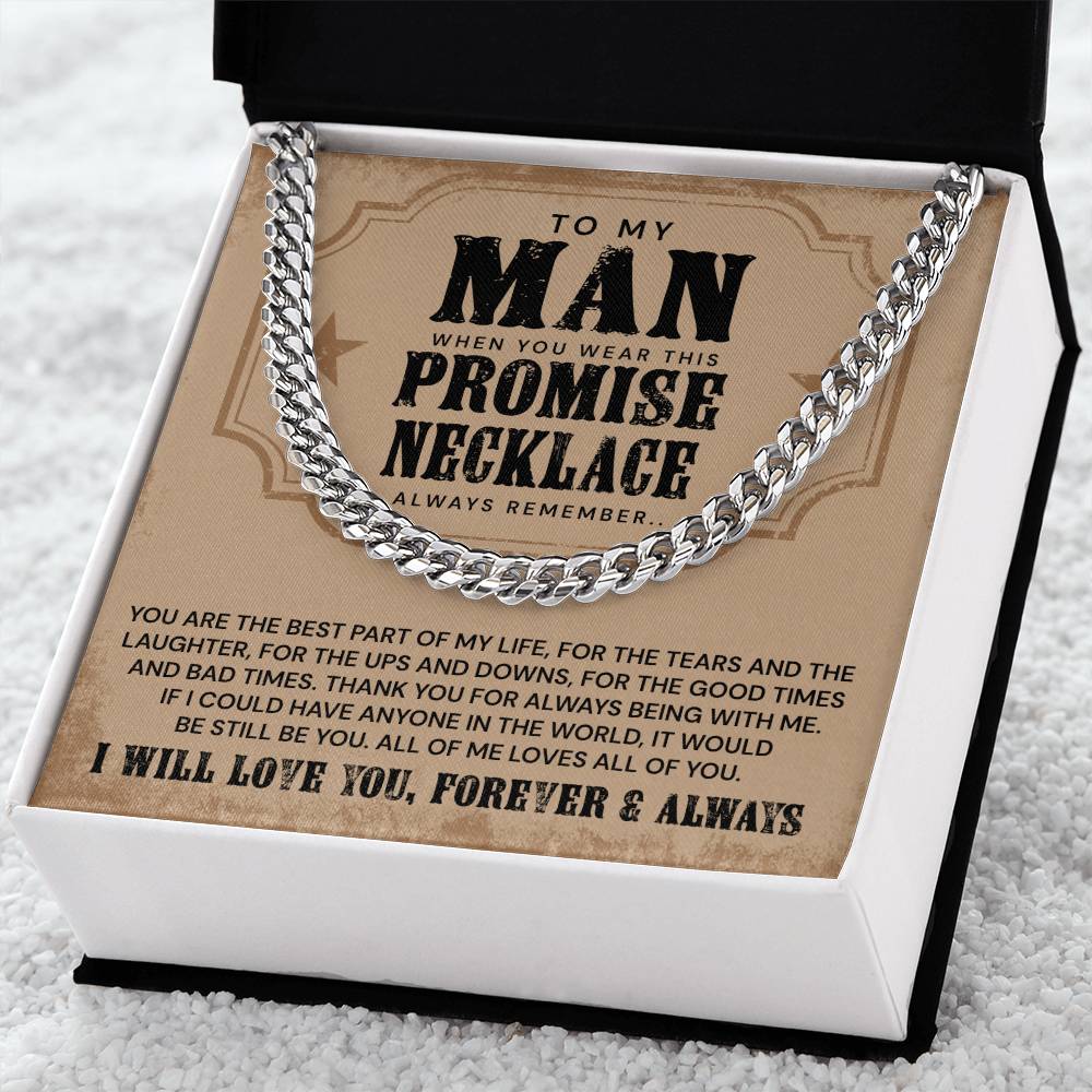 You Are The Best Part Of My Life - Cuban Link Chain Necklace