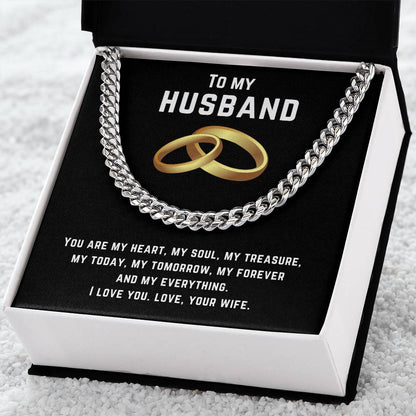 Cuban Link Chain Husband