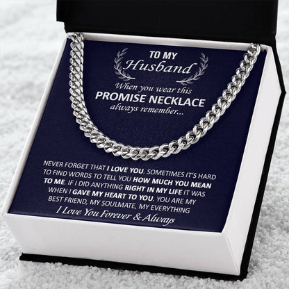 Gift For Husband - Best Friend - Cuban Link Cuban Link Chain