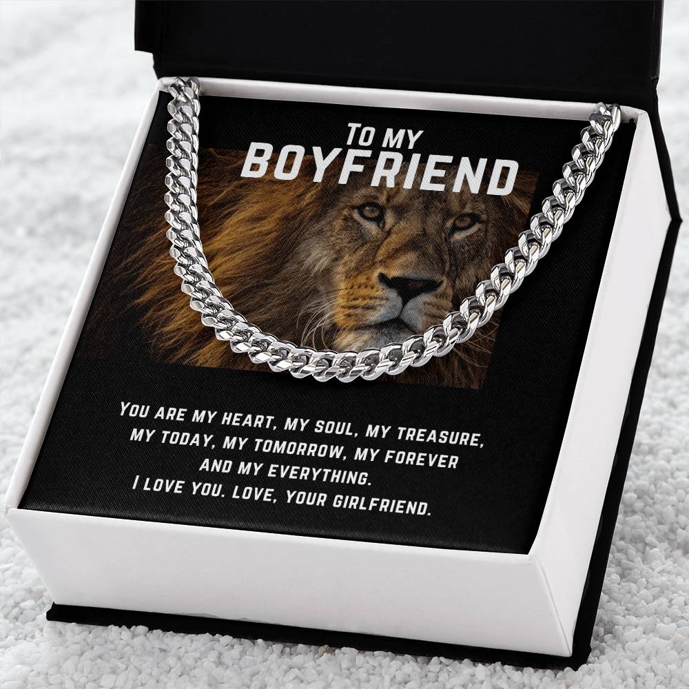 Cuban Link-5Mm-Chain-Boyfriend Cuban Link Chain