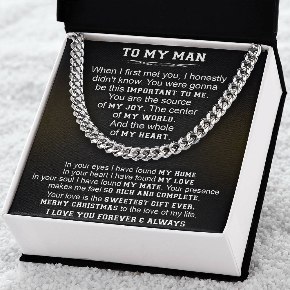 Gift For Your Man - Honest - Cuban Link Cuban Link Chain
