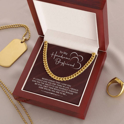 Stylish Gift For Boyfriend ? Cuban Link Chain Necklace