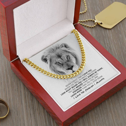 You Are Braver - Cuban Link Chain Necklace