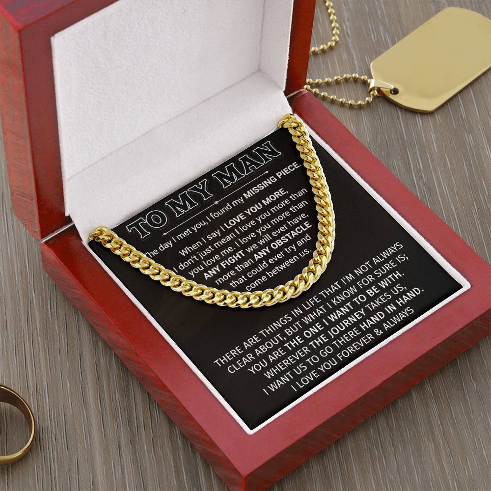 Gift For Your Man - Obstacle - Cuban Link Cuban Link Chain