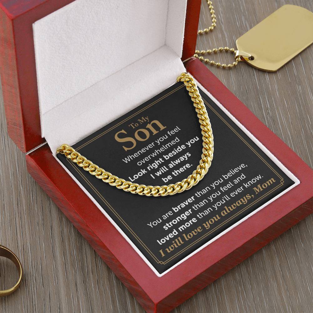 Perfect Gift For Son Cuban Link Chain