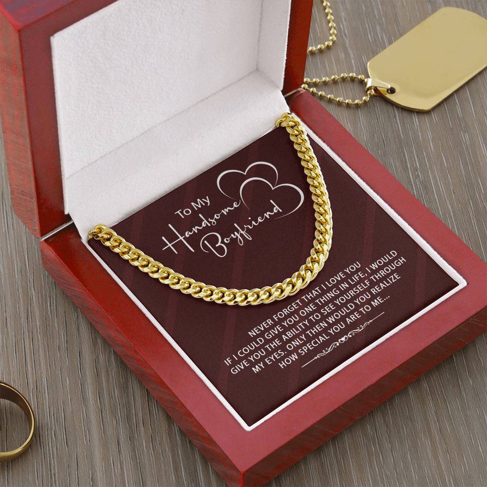 Stylish Gift For Boyfriend ? Cuban Link Chain Necklace
