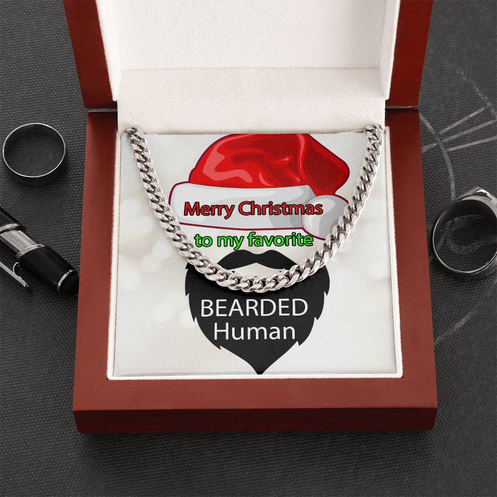 Favorite Bearded Human Cuban Link Chain