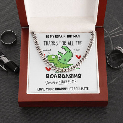 Hilarious Valentine Gift For Your Man Cuban Link Chain