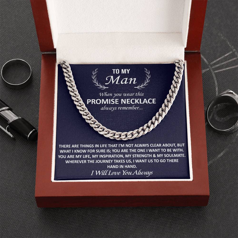 Gift For Your Man - Be With You - Cuban Link Cuban Link Chain