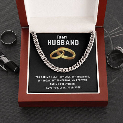 Cuban Link Chain Husband