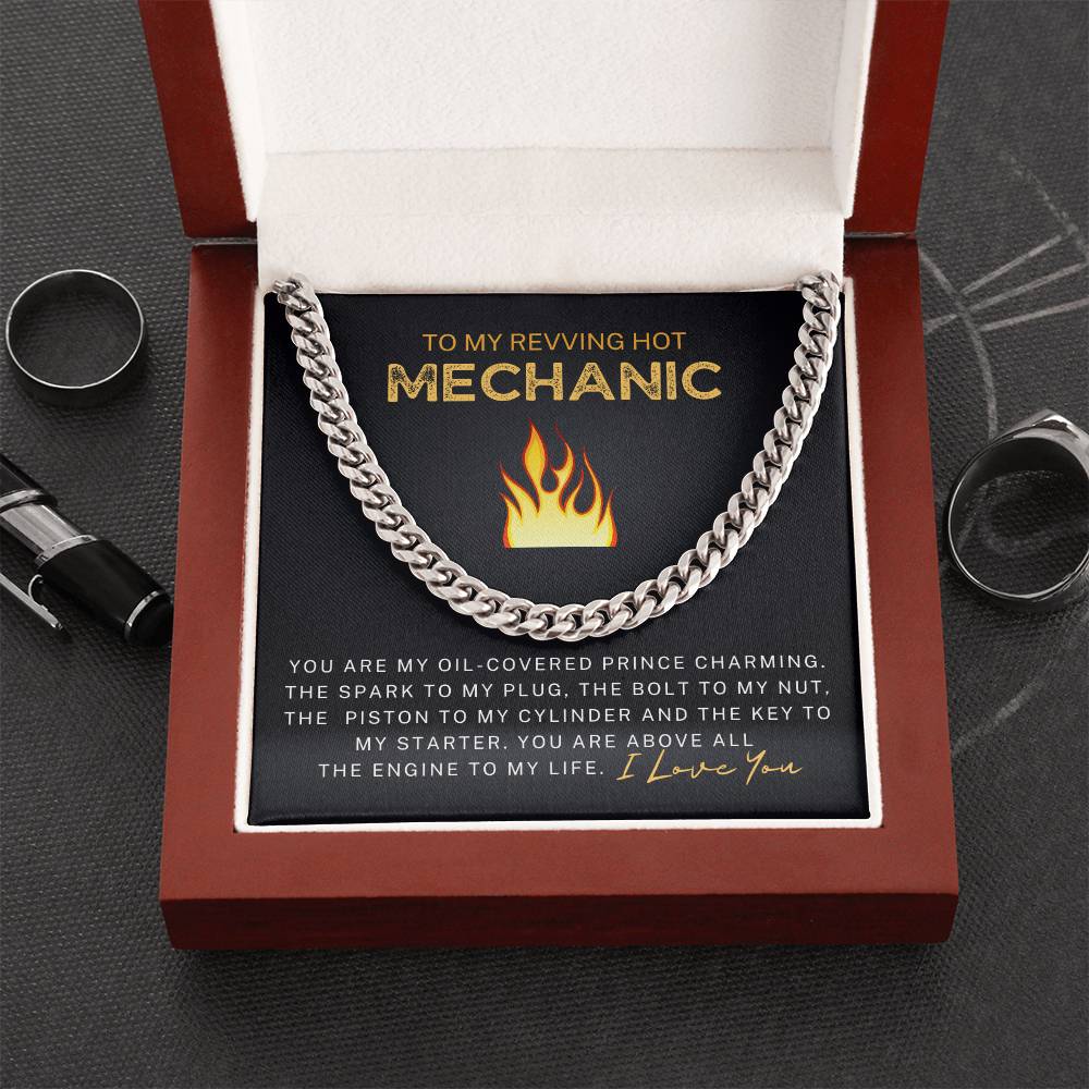 Mechanic Gifts From Girlfriend -Limited Time Only - Get Yours Now! Cuban Link Chain