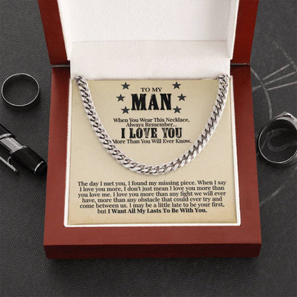 More Than You Will Ever Know - Cuban Link Chain Necklace