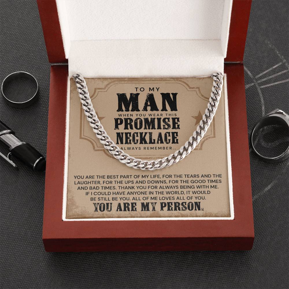 You Are The Best Part Of My Life - Cuban Link Chain Necklace