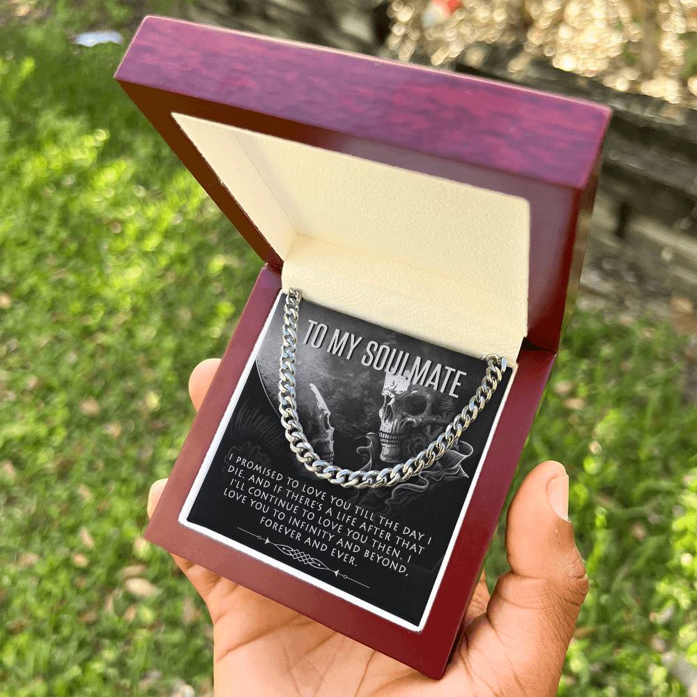 I Love You Till The Day I Die - Necklace Cuban Link Chain