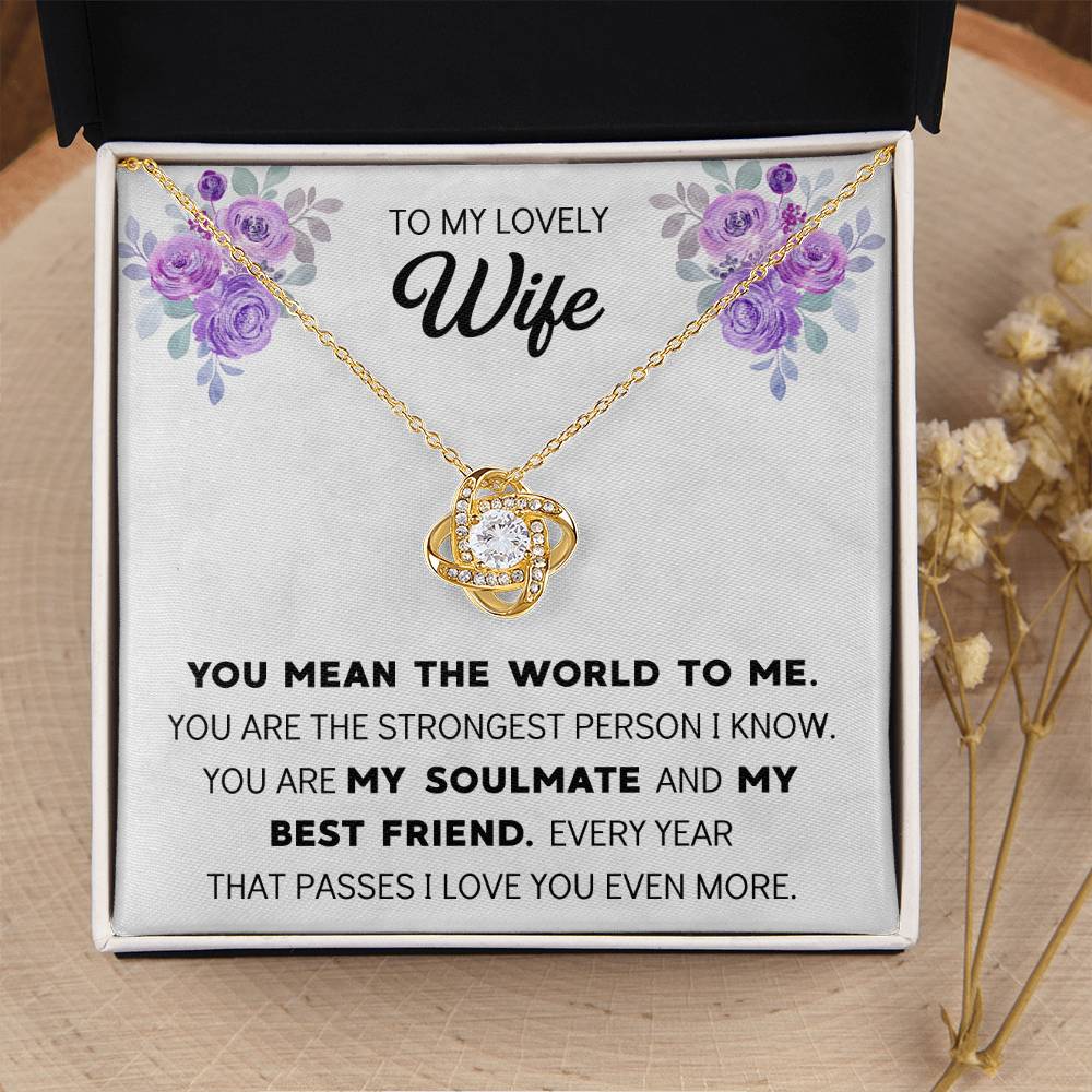 Silver Small Heart Cubic Zirconia Pendant Necklace Gift For Wife Sentimental Gifts For Mothers Day Gift For Wife Wife Anniversary Birthday 1 Love Knot Necklace