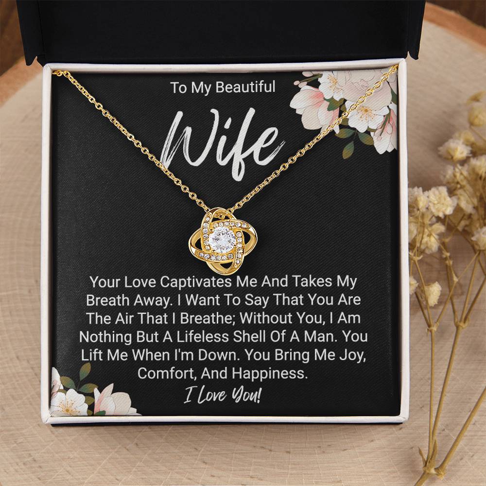 Gift For Wife - Love Knot Necklace 1 Love Knot Necklace