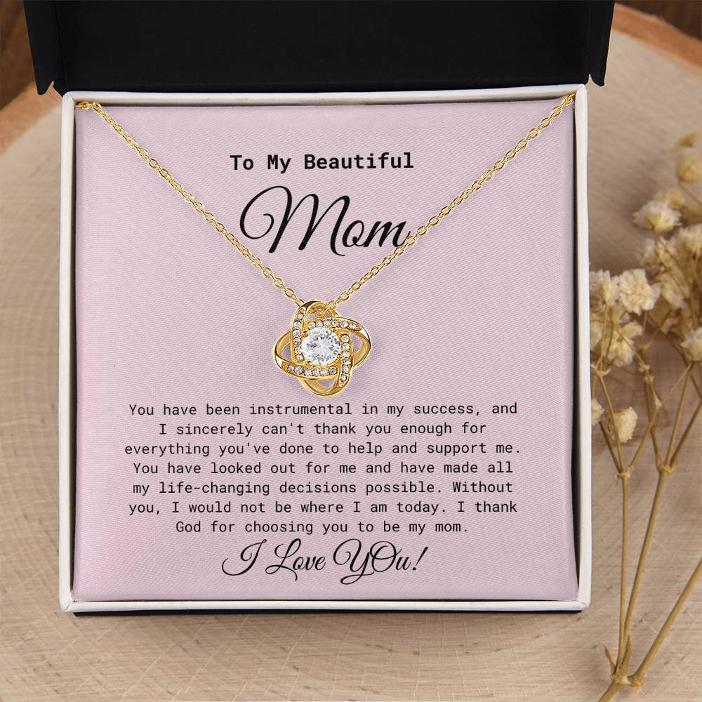 Necklace For Mom - Love Knot Love Knot Necklace