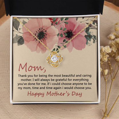 Special Gift Mother's Day - The Love Knot Necklace Love Knot Necklace