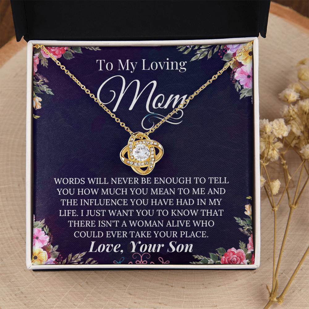 Heartfelt Mother's Day Ne Love Knot Necklace
