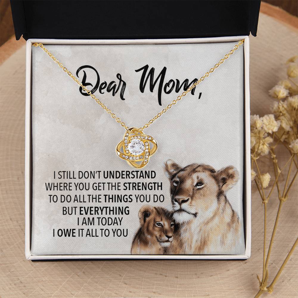 Perfect Mother's Day Gift 2 Love Knot Necklace