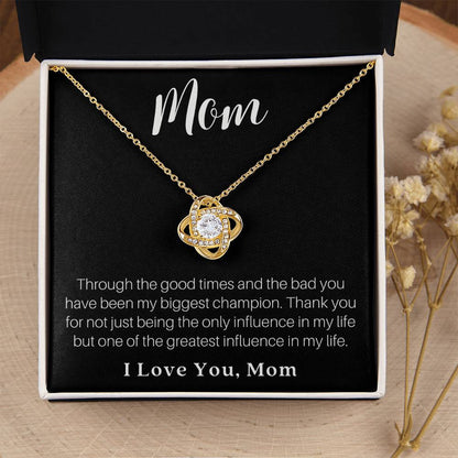 Mother's Day Or Just To Say I Love You Mom Love Knot Necklace 26 Love Knot Necklace