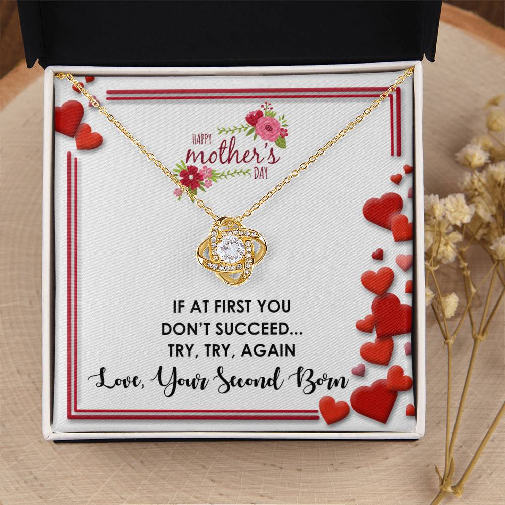 Your Second Born - Love Knot Necklace Love Knot Necklace