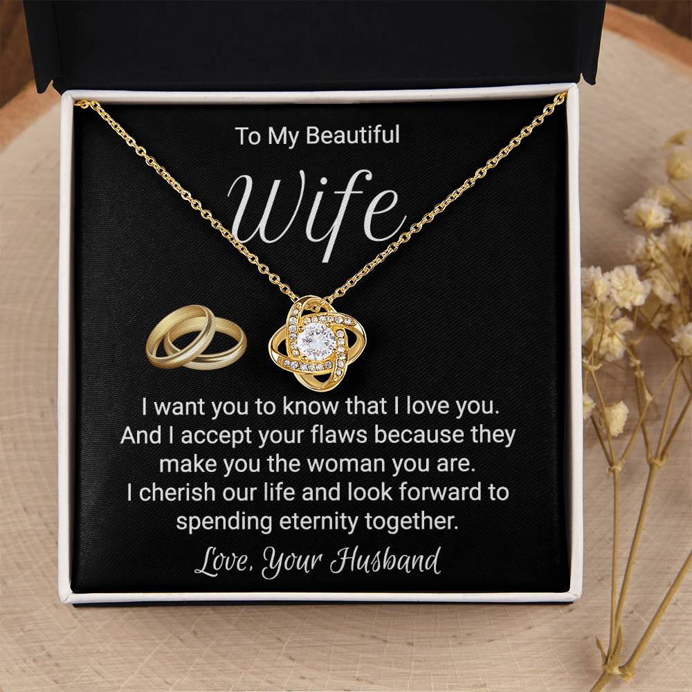 Gift For Wife Ideas - Love Knot Necklace Love Knot Necklace
