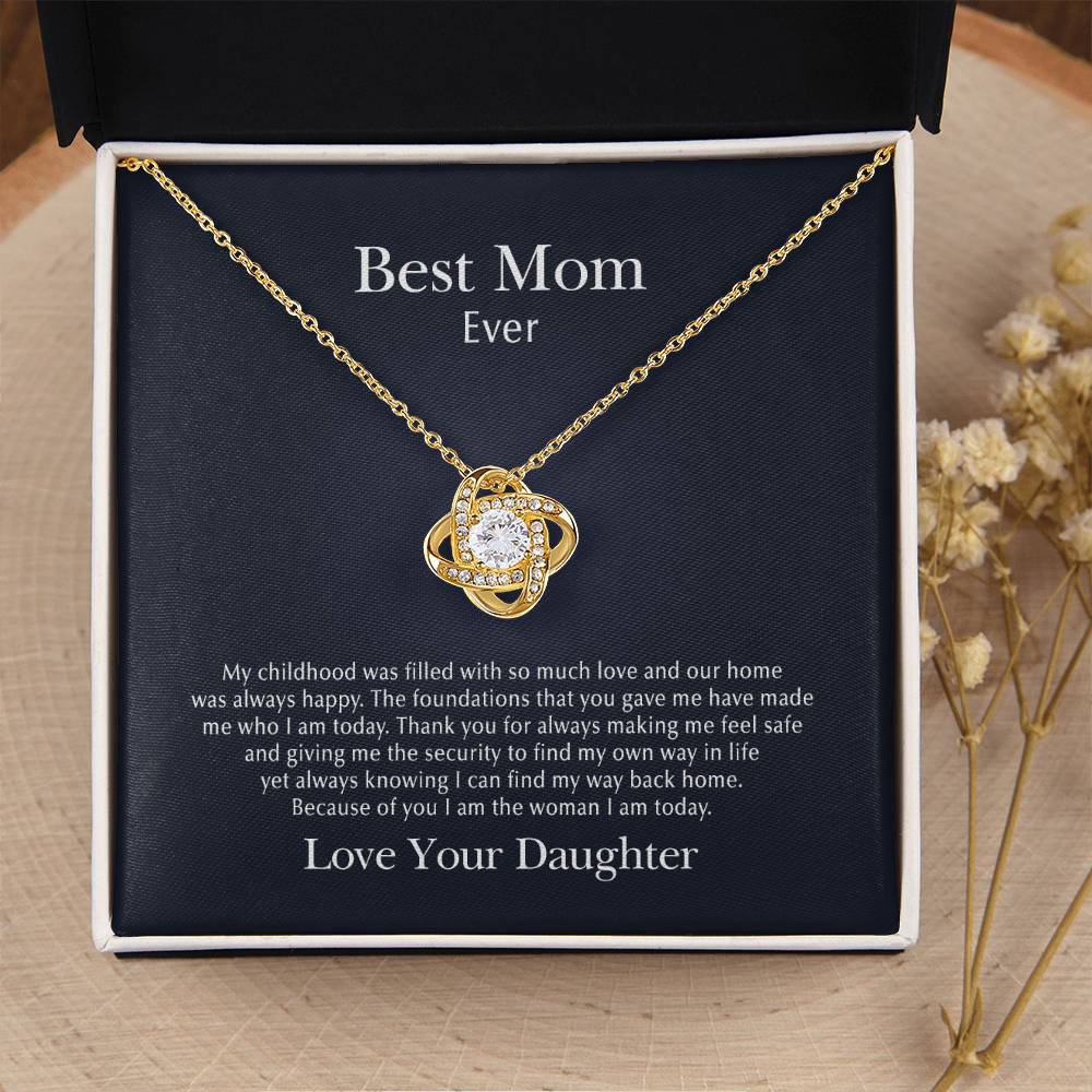 So Much Love Love Knot Necklace