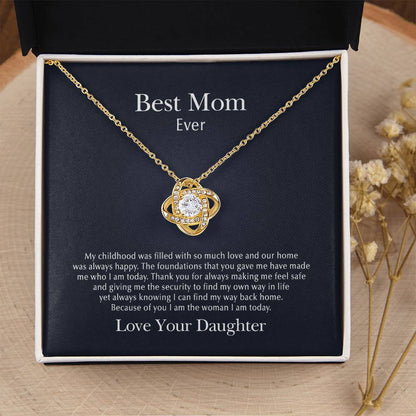 So Much Love Love Knot Necklace